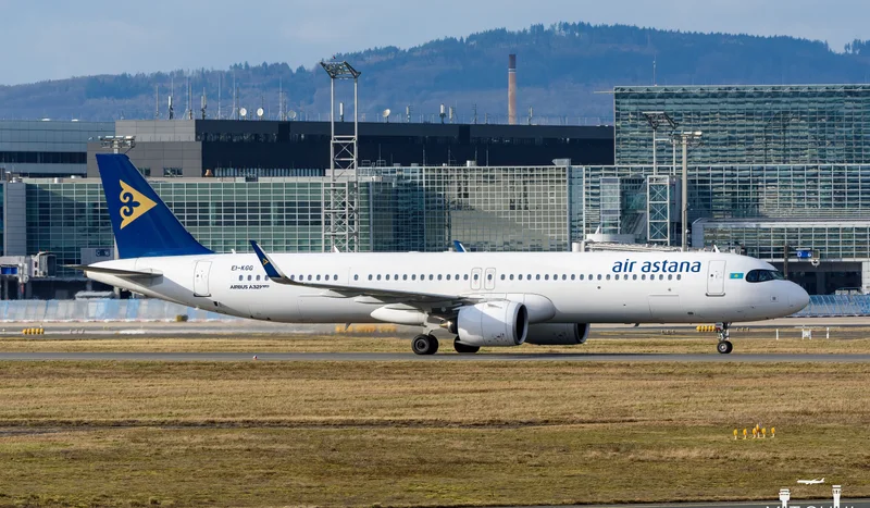 Airbus A321LR «Air Astana»