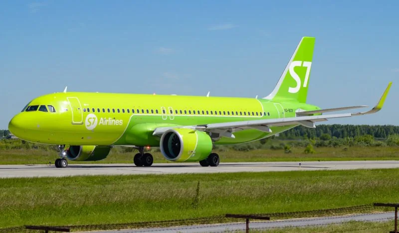 Airbus A320neo авиакомпании S7 Airlines