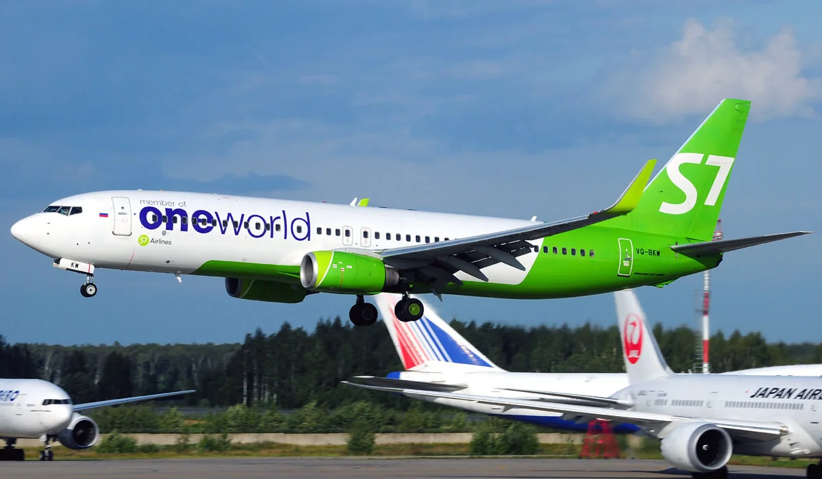 Boeing 737-800 авиакомпании S7 Airlines