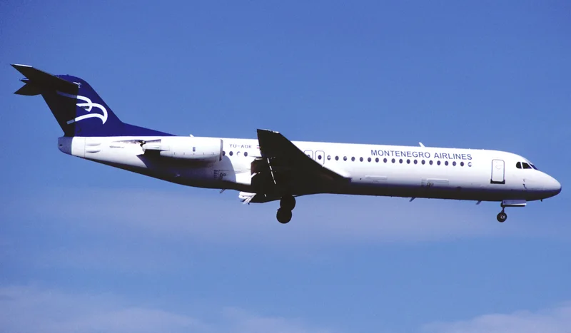 Fokker 100 «Montenegro Airlines»