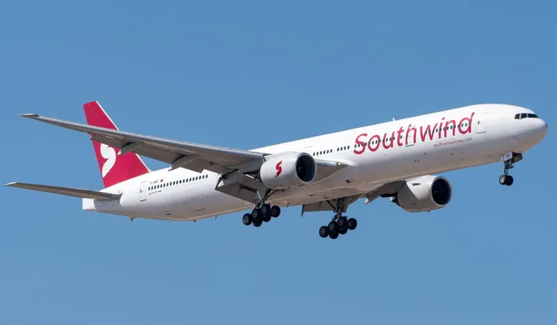 Схема салона Boeing 777-300 Southwind Airlines: две компоновки на 550 мест