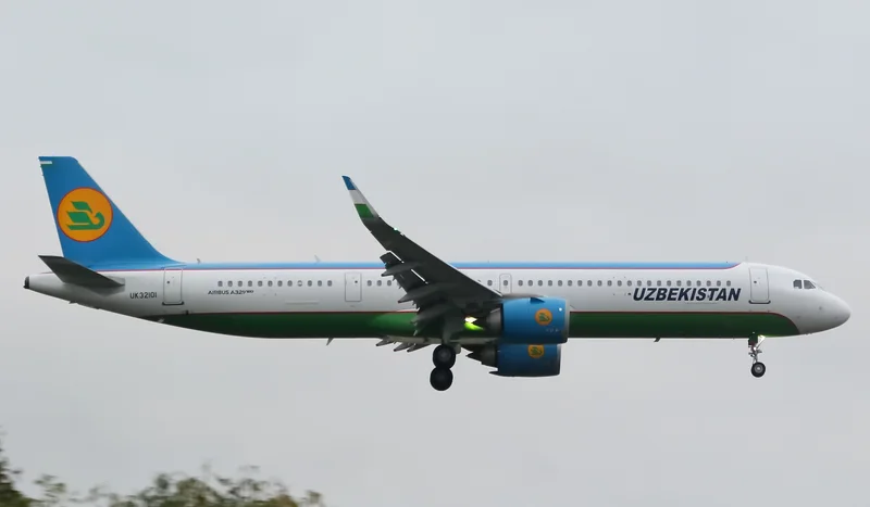 Airbus A321neo Uzbekistan Airways