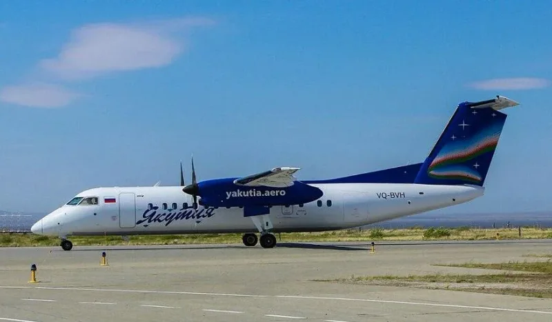 Bombardier Q300 Якутия