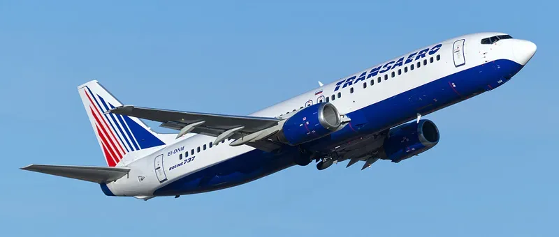 Boeing 737-400 Трансаэро: на восемнадцать кресел длиннее чем 737-300