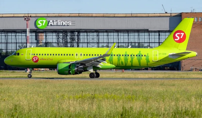 Airbus A320 S7 Airlines: 164 места и бизнес-класс