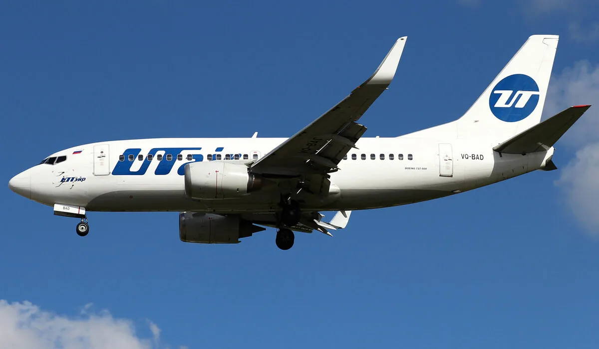 Boeing 737-500 ЮТэйр: короткий борт на 126 мест