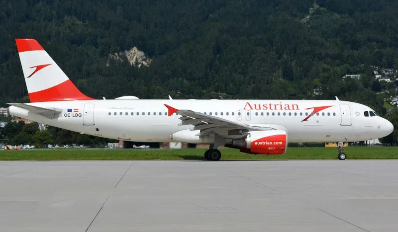 Airbus A320 OE-LBQ авиакомпании Austrian Airlines