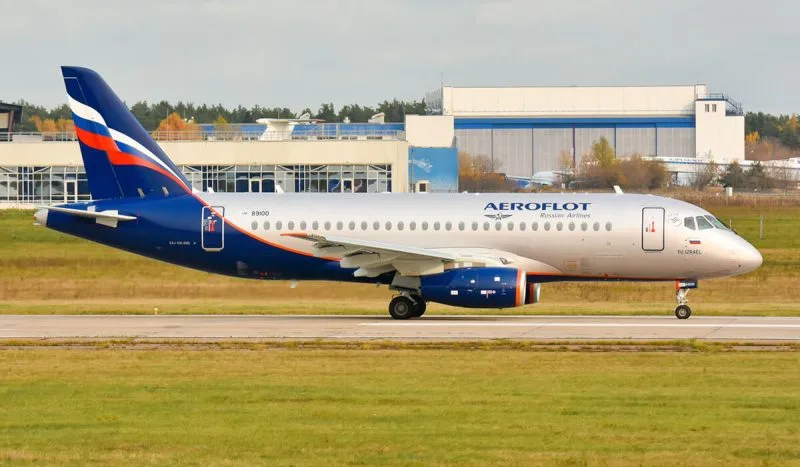 Sukhoi Superjet 100-95B Аэрофлот