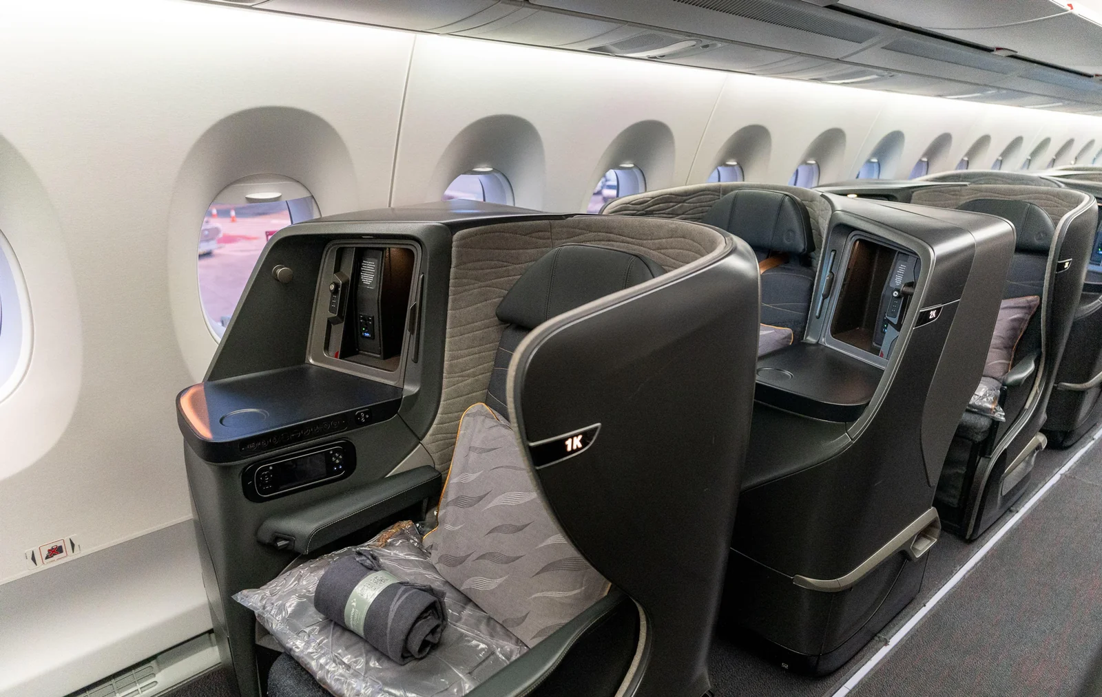 Бизнес-класс Airbus A350-900 Turkish Airlines, фото 2