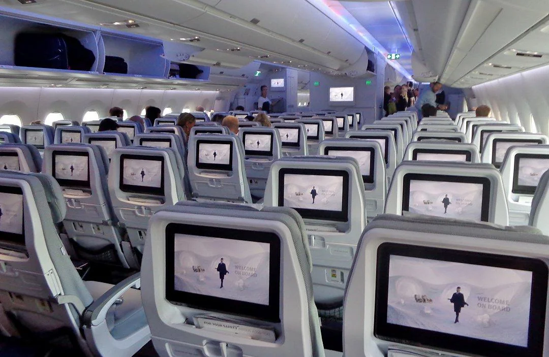 Эконом-класс Airbus A350-900 Turkish Airlines, фото 5