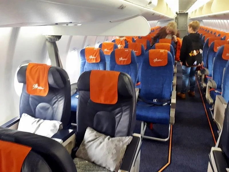 Салон бизнес-класса Sukhoi Superjet 100 «Россия»