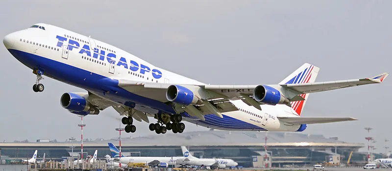 Boeing 747-400 Трансаэро (522 места)