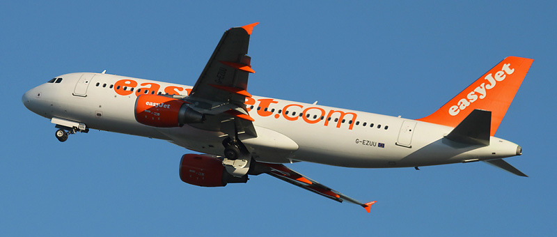Схема салона Airbus A320 — EasyJet