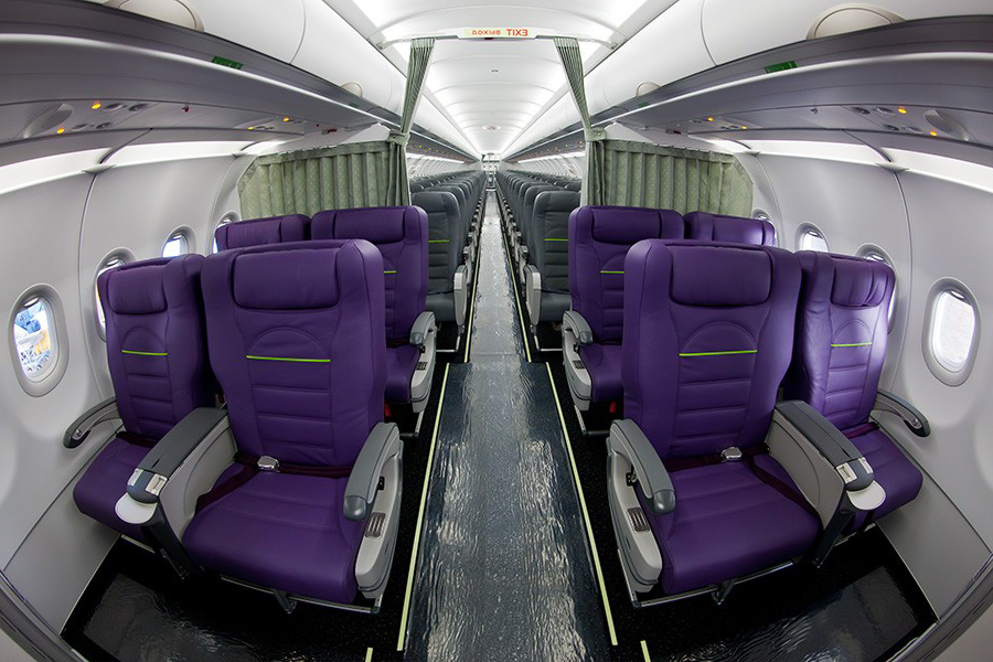 Схема салона Airbus A320 (Аэробус A320) - S7 Airlines. Лучшие места всамолете