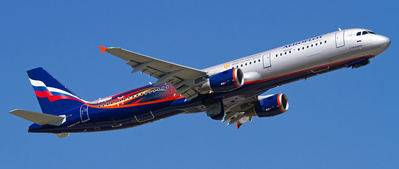 Схема салона и лучшие места в самолете Airbus А321 Аэрофлот