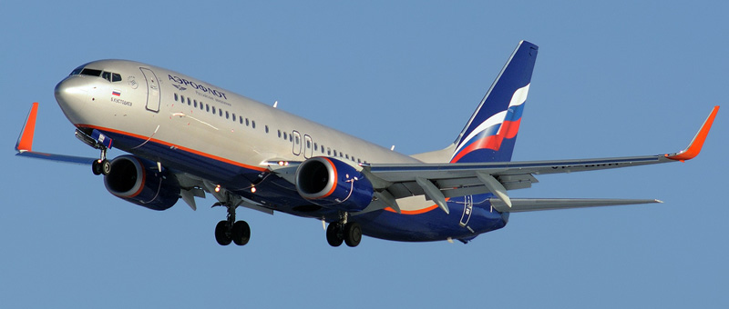 Лучшие места в самолете Boeing 737-800 Аэрофлот