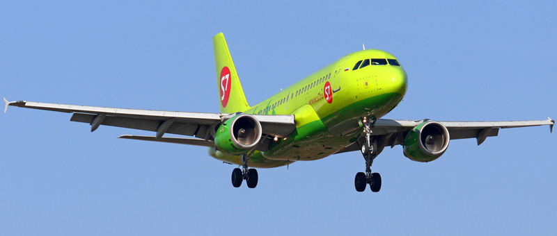 Схема салона и лучшие места в самолете Airbus A319 — S7 Airlines