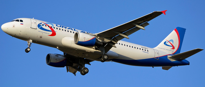 Схема салона и лучшие места в самолете Airbus A320 — Ural Airlines