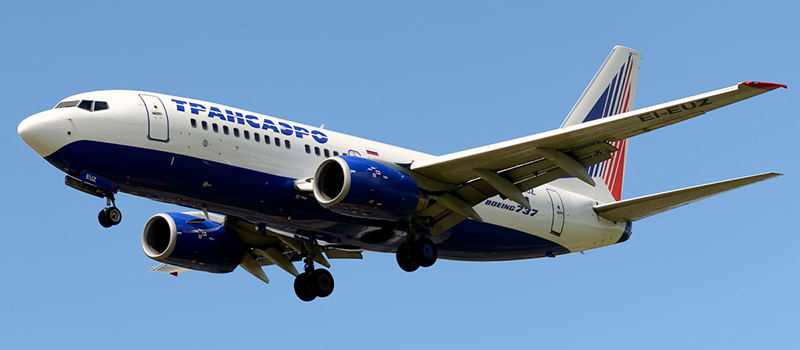 Схема салона Boeing 737-700 Трансаэро