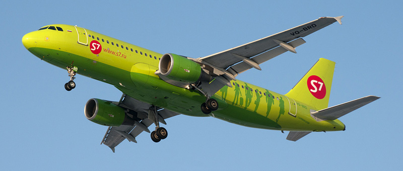 Схема салона Airbus A320 — S7 Airlines. Лучшие места в самолете