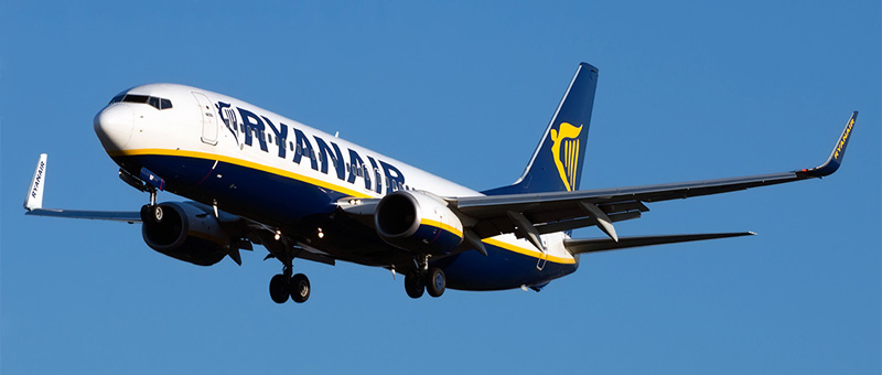 Схема салона Boeing 737-800 Ryanair