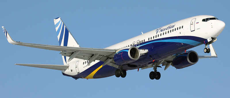 Схема салона Boeing 737-800 — Nordstar Airlines