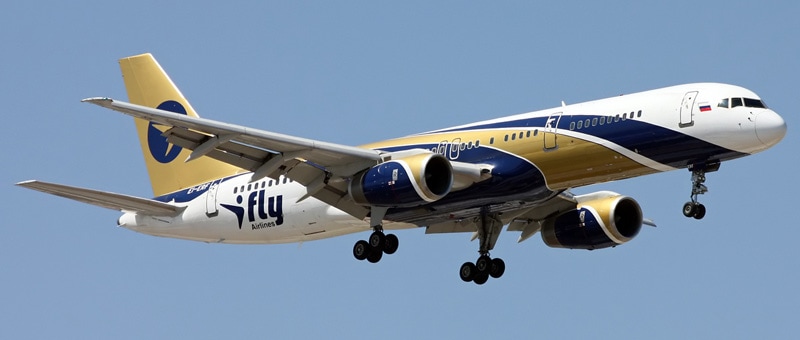 Схема салона Boeing 757-200 — I Fly