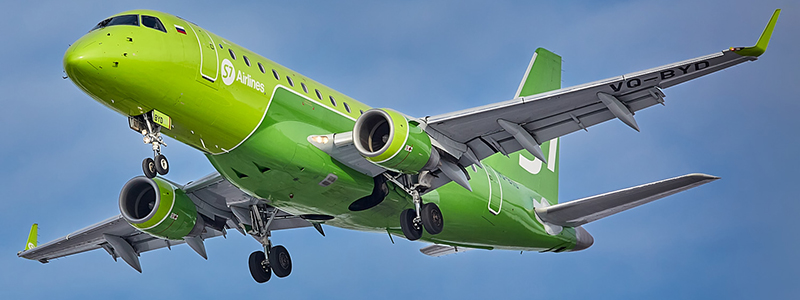 Схема салона Embraer ERJ-170 — S7 Airlines. Лучшие места